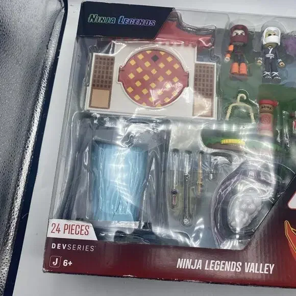 Ninja Legends Valley Action Figure Playset 24 Pieces  Distressed Package - Picture 8 of 8